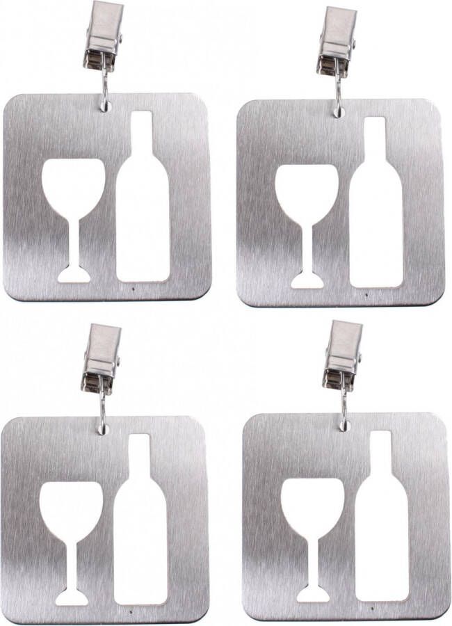 Basic Tafelkleedgewichten 4 Stuks Assorti