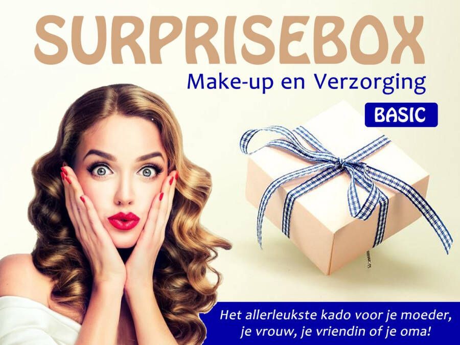 Basic+ Verrassingspakket Vrouw BASIC Het allerleukste kado voor je moeder je vrouw je vriendin of je oma! Verwenpakket voor moederdag Geschenkset Kadopakket Geschenkpakket Kant-en-klaar om te geven