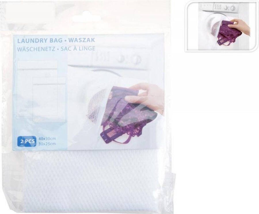 Basic Waszakken Set Van 2 Stuks