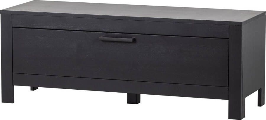WOOOD Tv-meubel Bonk TV-dressoir van dennenhout 1 klep h 45 cm x b 120 cm