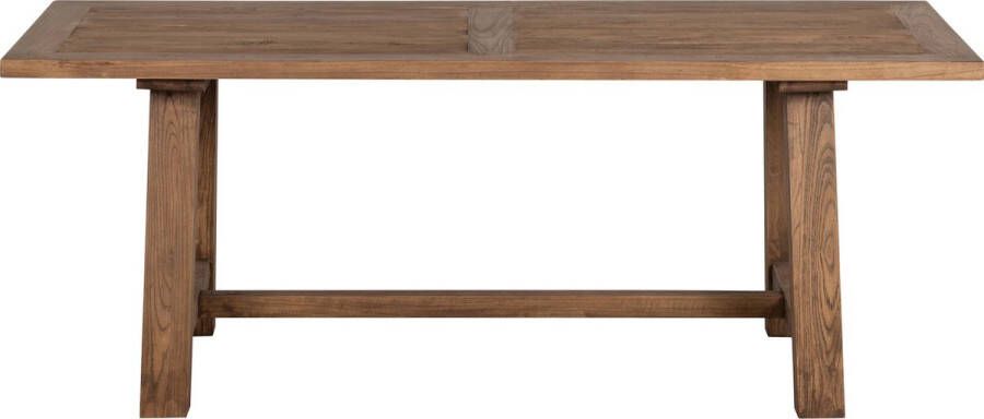 BASICLABEL Farm eetkamertafel Naturel 76x200x90