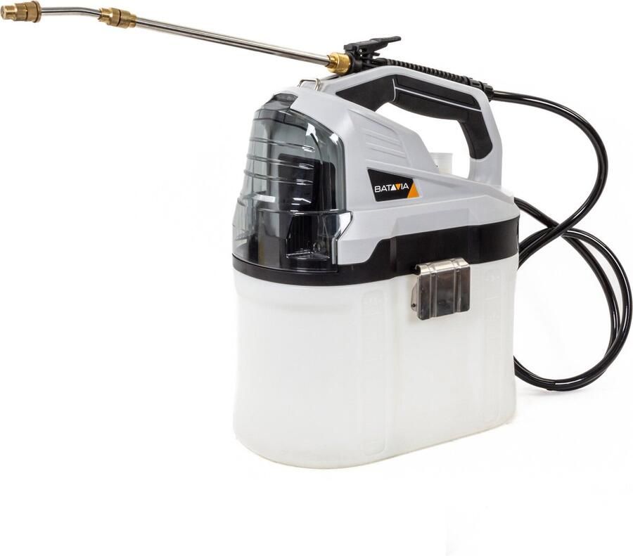 Batavia Drukspuit 7.5 L 18V Incl. 5.0 Ah Accu 2.4 Ah Oplader Geschikt voor meststoffen pesticiden en herbiciden Maxxpack