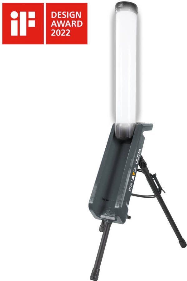 Batavia Werklamp 360° statief hybride LED 18V Excl. Accu en Oplader Geschikt voor binnen- en buitengebruik dankzij beschermingsgraad IP54 Ultra
