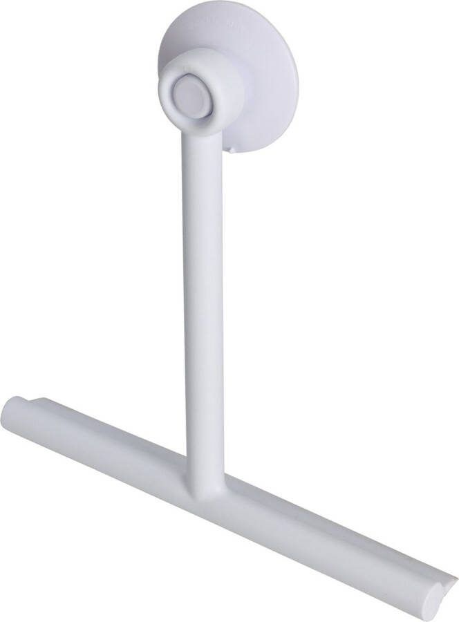 Bathroom Solutions Raamwisser raamtrekker douchewisser wit pp kunststof 22 x 24 x 3 cm Raamwissers