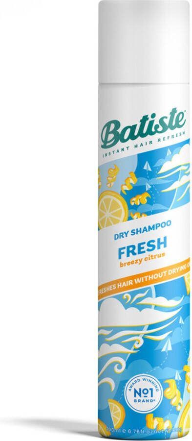 Batiste 6x Droogshampoo Fresh 200 ml