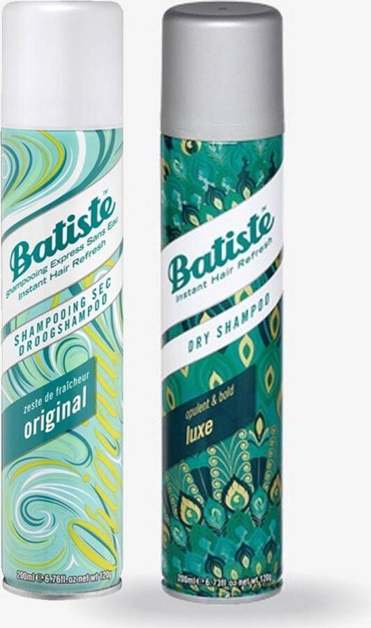 Batiste Droogshampoo Duo Original & Luxe 2 x 200ml