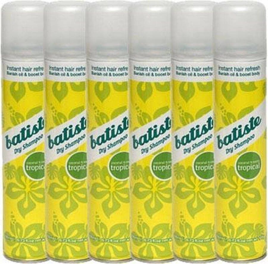 Batiste Droogshampoo Tropical Voordeelverpakking