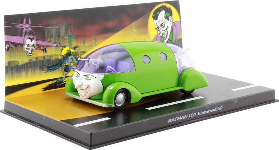 Batman #37 Jokermobile (Groen) 1 43 Atlas Die-Cast [Modelauto Schaalmodel Miniatuurauto]