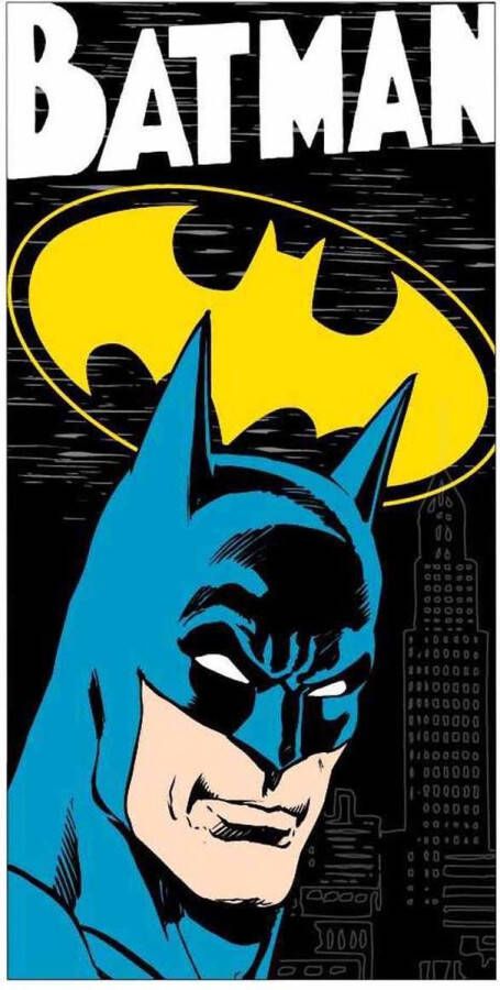 Batman badhanddoek 140 x 70 centimeter Bat-Man strandlaken