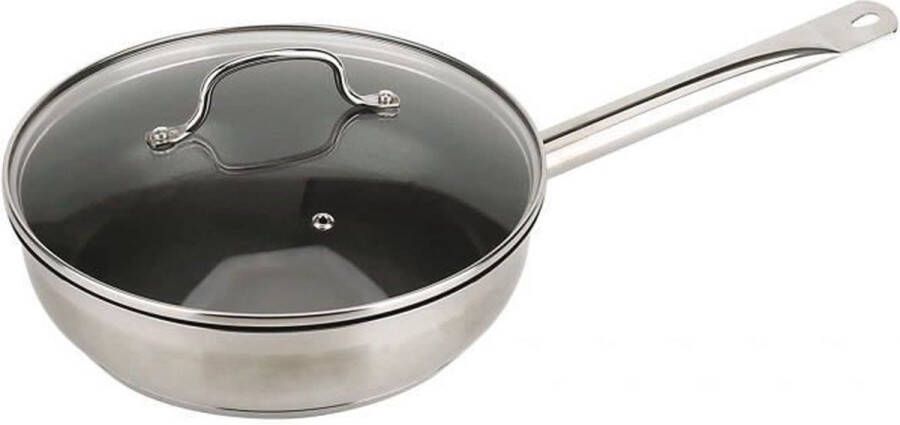 Baumalu Gecoate sauteerpan van 24 cm met GASTRONOMY-deksel