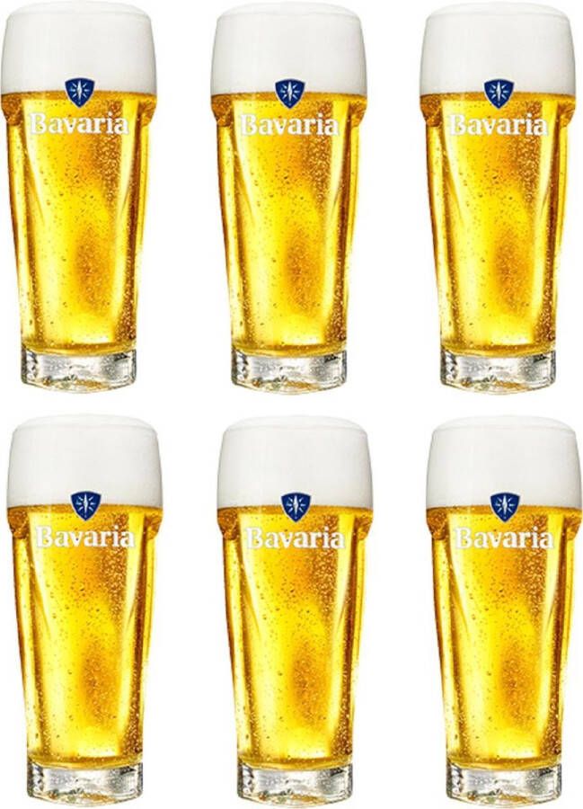 Bavaria Bierglazen 250 ml 6 stuks