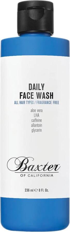 Baxter of California Sulhate Free Face Wash Huidverzorging Gezichtsreiniging voor Mannen 236 ml 1 Stuk