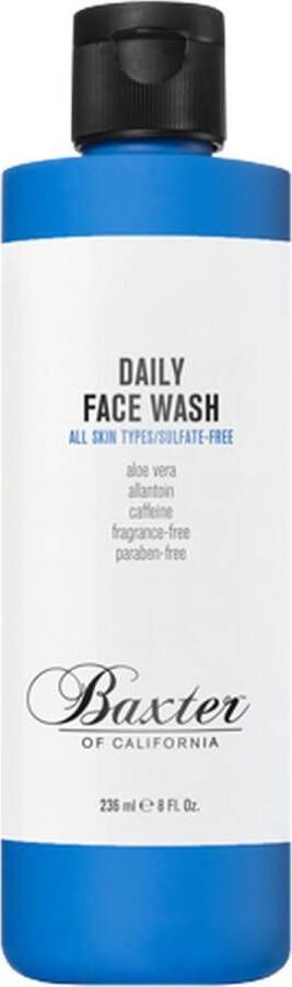 Baxter of California Sulhate Free Face Wash Huidverzorging Gezichtsreiniging voor Mannen 236 ml 1 Stuk