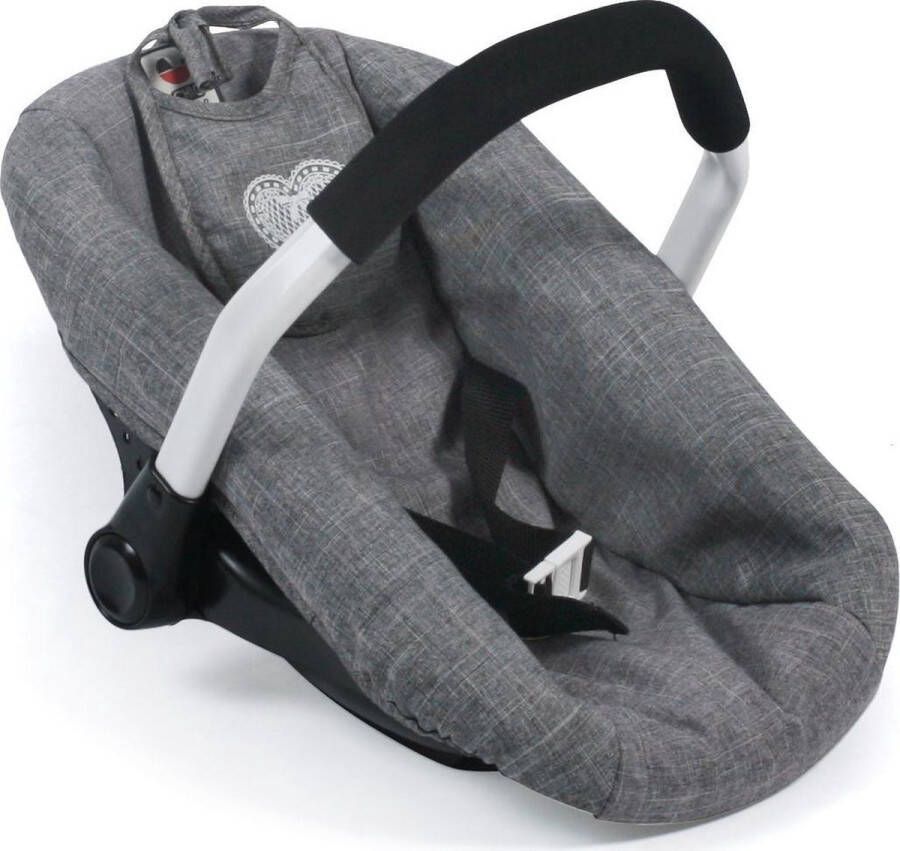 Bayer Chic 2000 Poppen Autozitje Maxi-Cosi-stijl Grey Jeans