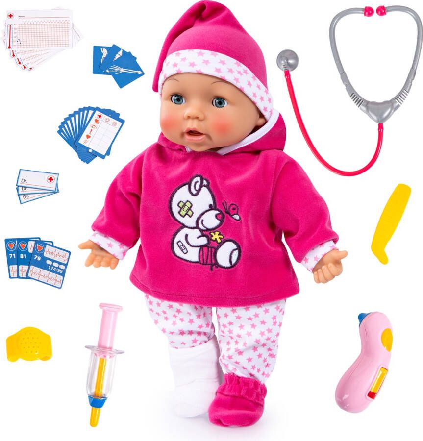 Bayer Design Bayer Babypop Doctor Baby 38 cm (93841AA)