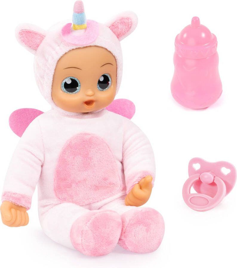 Bayer Design Zachte babypop I Baby Angels met geluid accessoires eenhoorn