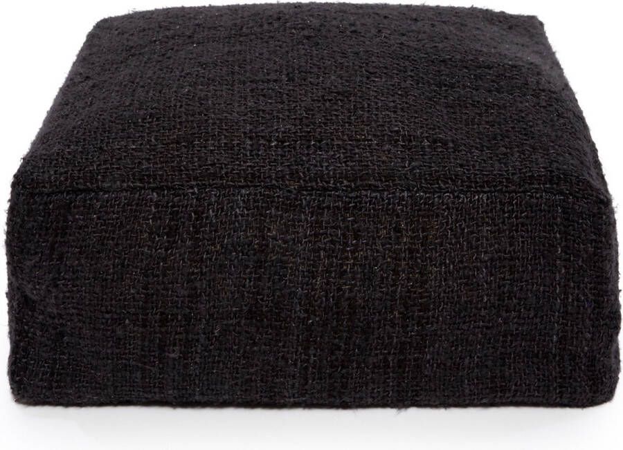 Bazar Bizar Safaary Poef Marinezwart Oh My Gee 60x60 CM