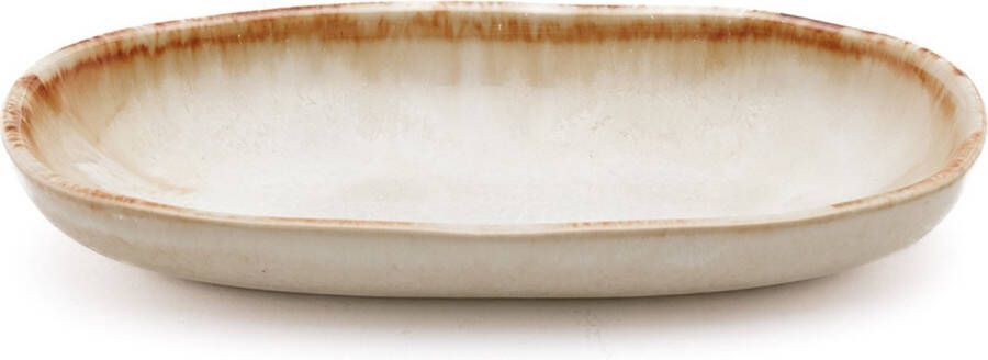 Bazar Bizar The Cascais bord ovaal 16cm 6 stuks