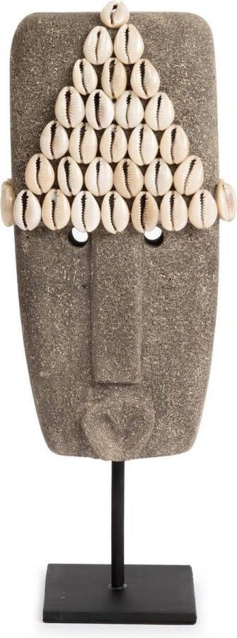 Bazar Bizar Ornament Sumba #32 Zandsteen Grijs