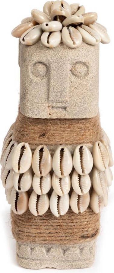 Bazar Bizar Ornament Sumba #33 Zandsteen Grijs