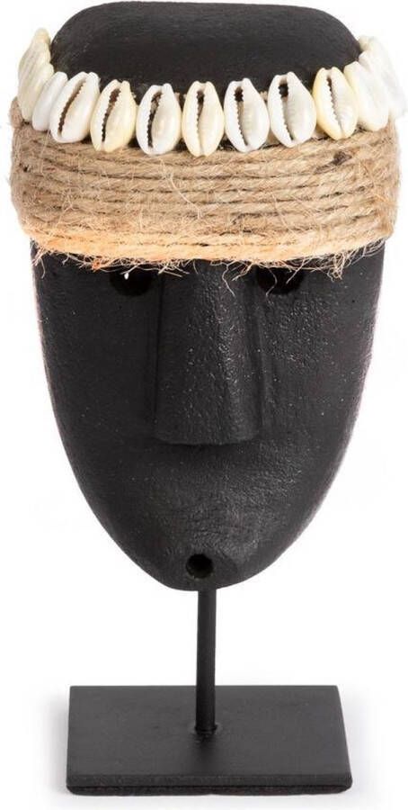 Bazar Bizar Ornament Sumba #35 Zandsteen Zwart