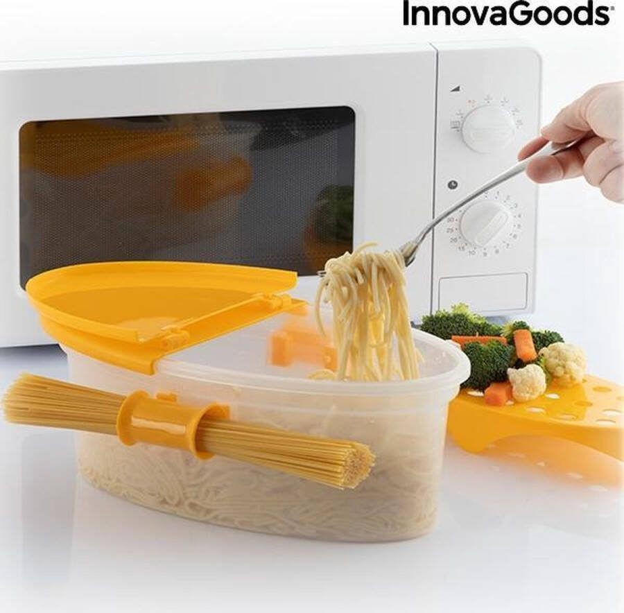 BB Cooking Pastamaker 4 in 1 Stomer Pastapan Pastakoker Stoomkoker Magnetron Stoomkoker Pasta