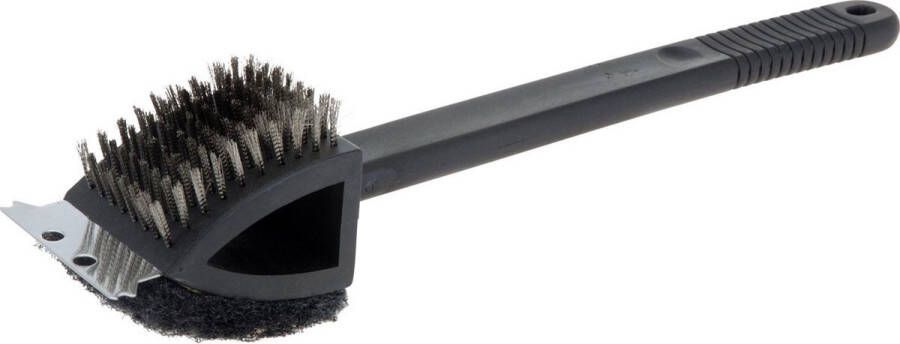 BBQ Collection Barbecue schoonmaakborstel 3-in-1 37 cm Barbecue grill reinigingsborstel