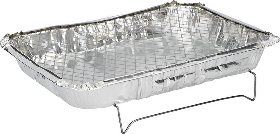 BBQ Collection Wegwerp BBQ 31x 24 x 4 8 CM Tot 600 GR Kolen 2 Uur 4 Personen