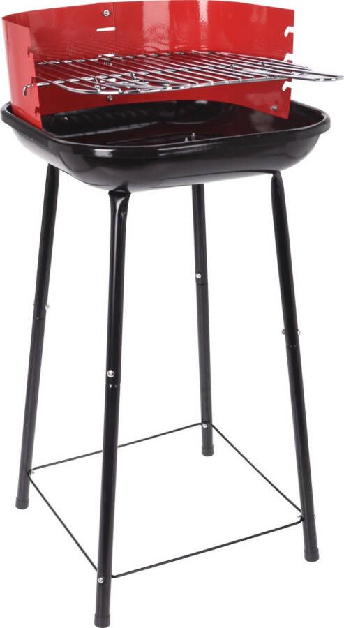 BBQ Houtskoolbarbecue 85 Cm Grilloppervlak 26x26 Cm