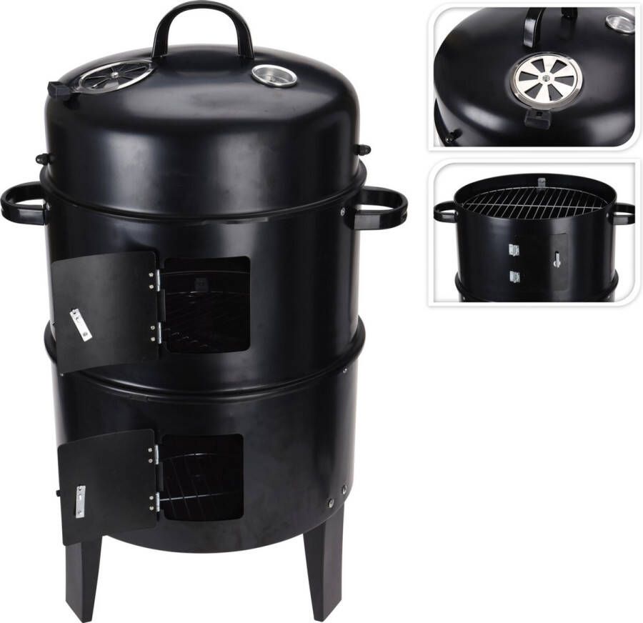 SHALL Barbecue Rookoven Smoker Grill