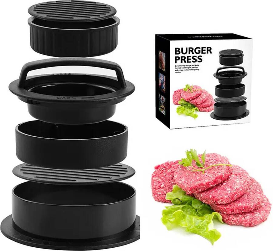 BBQBuddies Hamburgerpers Burger Press Hamburgermaker BBQ Accessoires