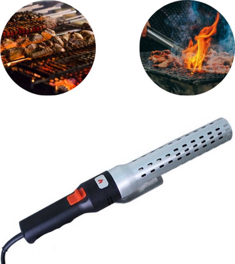 BBQDirect One Minute Lighter Elektrische BBQ Aansteker Looftlighter BBQ Starter Barbecue Accesoires Kamado