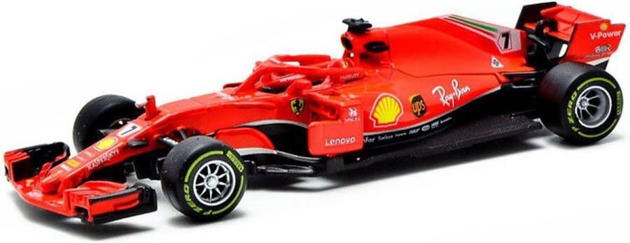 Bburago Ferrari Kimi Raikkonen SF71H schaal modelauto schaalmodel 1:43