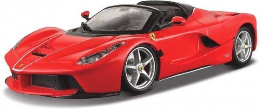 Geen automerk Bburago Schaalmodel Ferrari La Ferrari Aperta 1:24 Rood