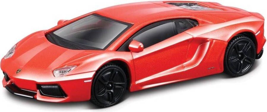 Bburago Modelauto Lamborghini Aventador 10 cm schaal 1:43 speelgoed auto schaalmodel