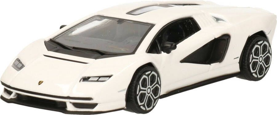 Bburago Modelauto speelgoedauto Lamborghini Countach Schaal 1:43 11 X 5 X 3 Cm Speelgoed Auto&apos;s