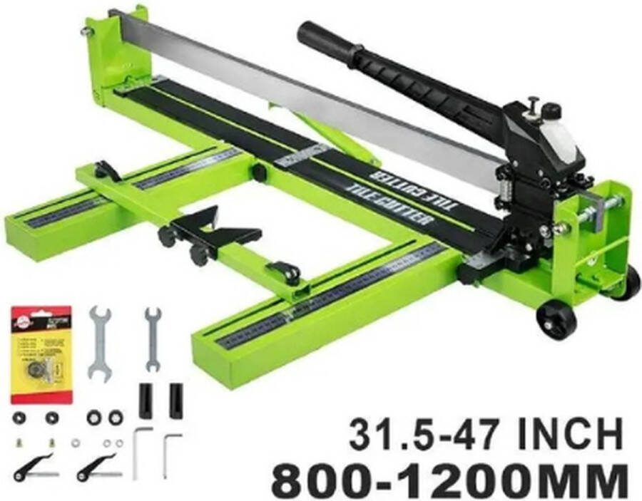 BBV Tegelsnijder Tegelsnijmachine Infrarood Laser Handmatige Tegelsnijder 800 mm Breedte