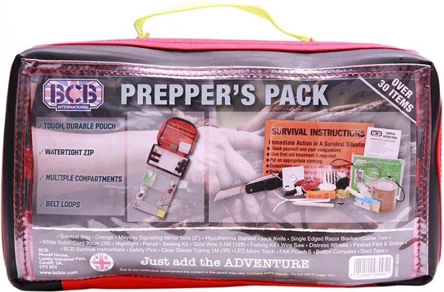 Bcb Preppers Survival Kit CK068
