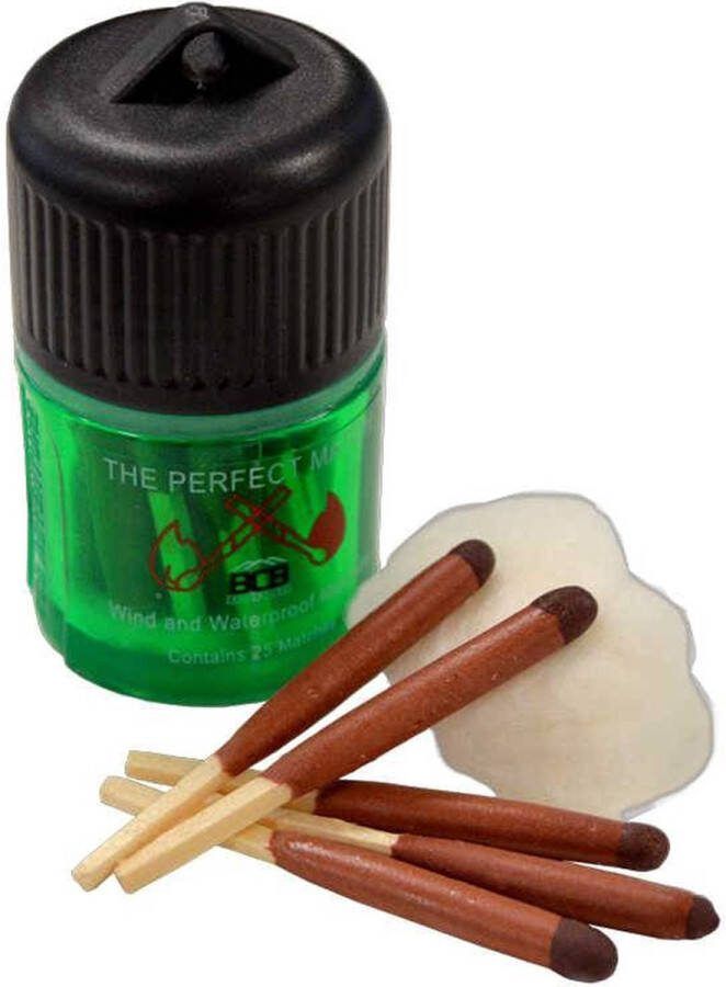 B.C.B. Stormlucifers 25 stuks All Weather Survival Matches NATO