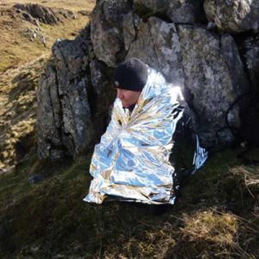 Bcb Survival foliedeken Adventure Hypothermia Foil Blanket