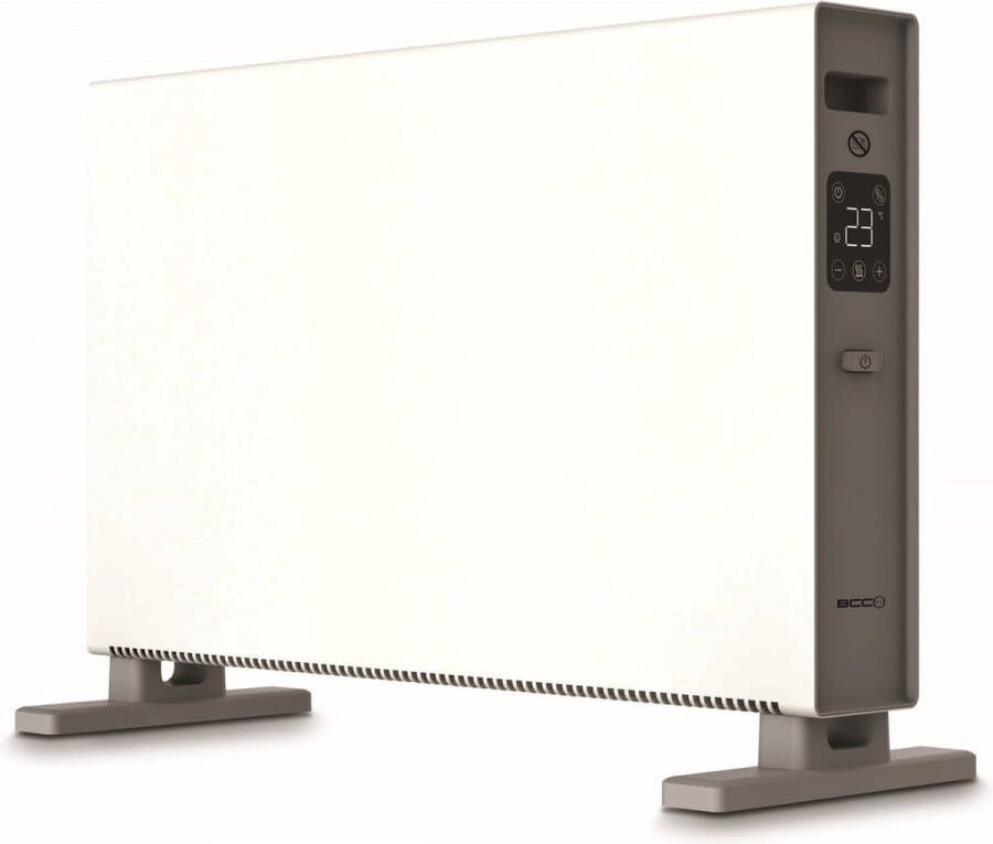 BCC convector kachel electrisch met thermostaat 2000 W timer