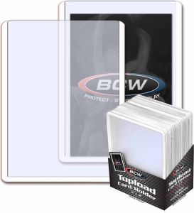 BCW Toploaders pokemon kaarten Witte rand 25 stuks