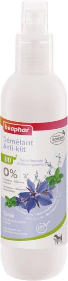 Beaphar Bio Antiklit spray Vachtverzorging 200 ml