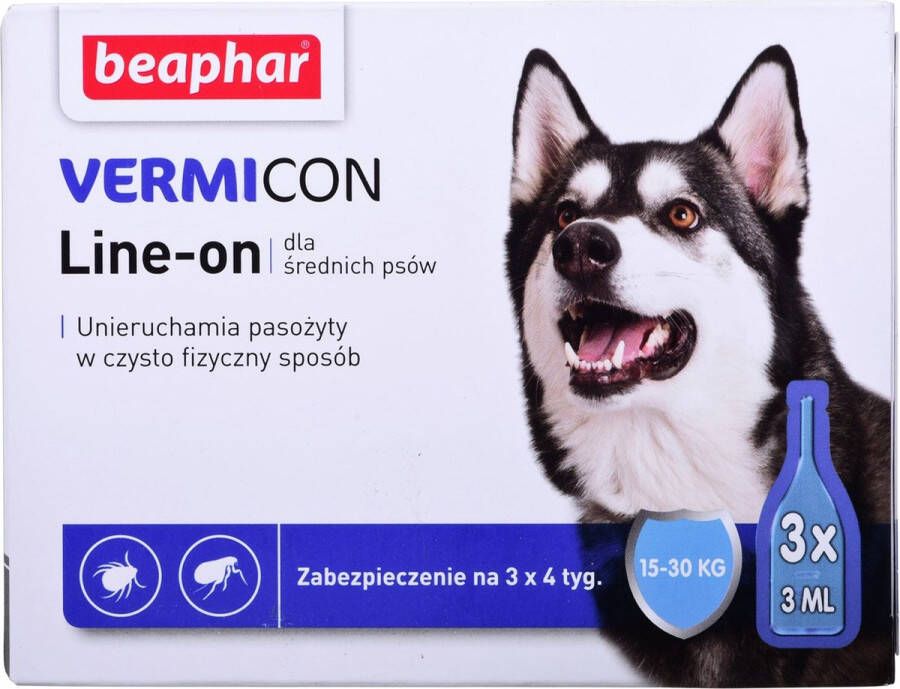 Beaphar parasietendruppels voor honden 3x 3ml