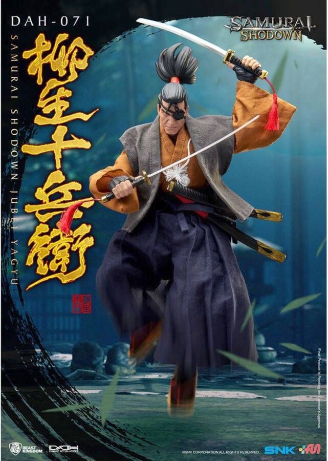 Beast Kingdom Toys Samurai Shodown Actiefiguur 1 9 Jubei Yagyu Dynamic 8ction Heroes 21 cm Multicolours