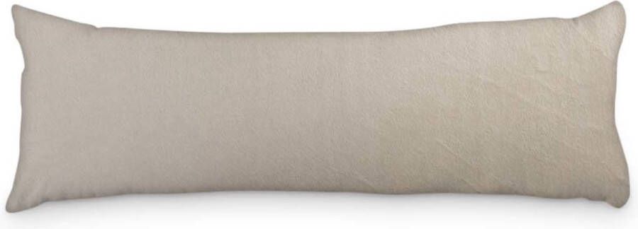 Beau Maison Velvet Body Pillow Kussensloop Zilver 45 x 145 cm