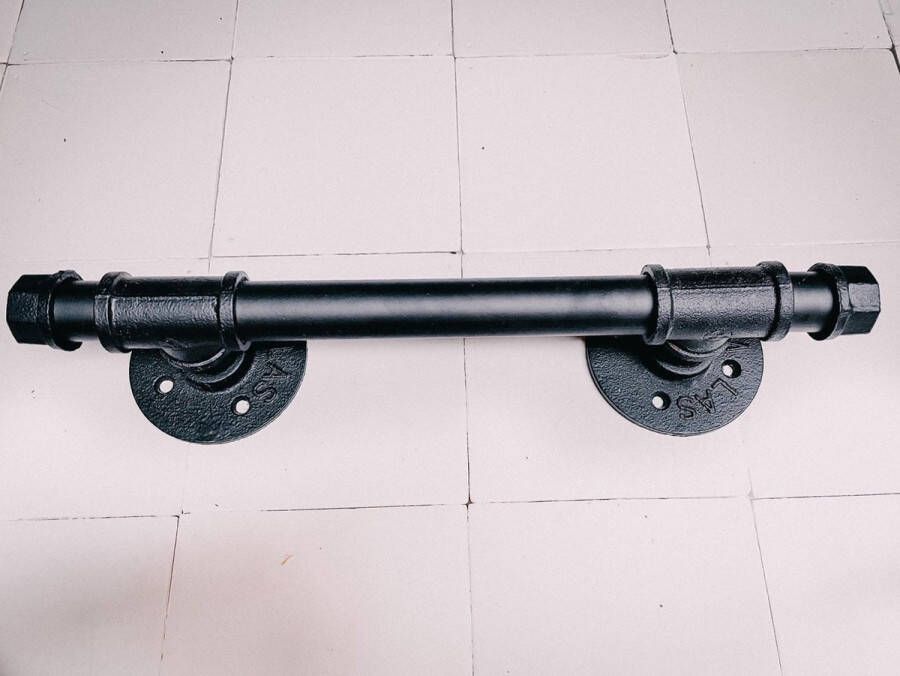 Beaujardins Handdoekstang zwart deurgreep zwart schuifdeur badkamer douche toilet serie 12