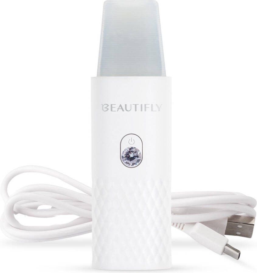 Beautifly B-Scrub Mini Young Peeling Gezicht Anti Acne Gezichtsverzorging Huidverjongingsapparaat Cavitatie Peeling Ultrageluid Reiniging