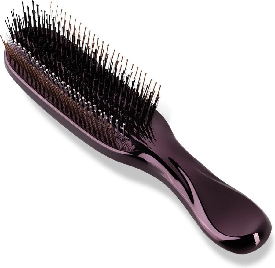 Beautifly Haarborstel Anti Klit Borstel Styling Brush Geschikt voor alle haartypes Paars