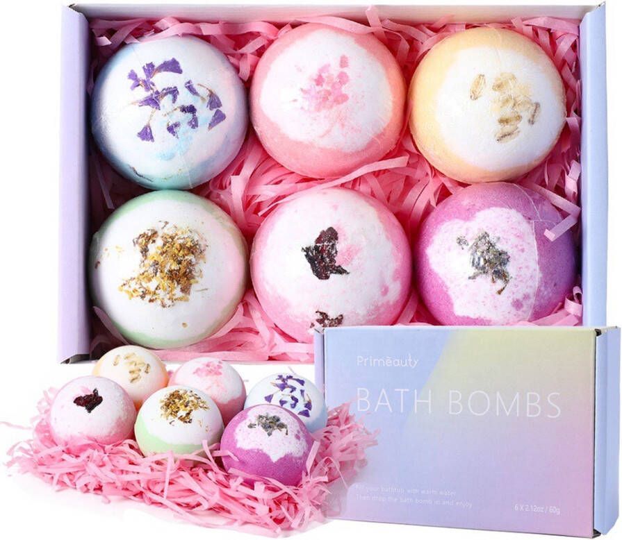 Beauty by Ivy Ella Store Beauty by Ivy Ella Store Bruisballen Essentiele olie Giftset Bath bomb Vegan Natuurlijk Vrij van parabenen